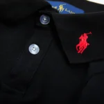 RL Black Pet Polo