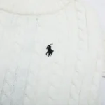 RL White Sweater